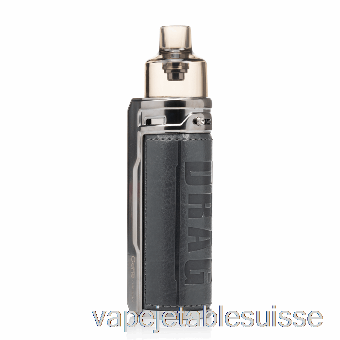 Vape Suisse Voopoo Drag S 60w Pod Mod Kit Argent Gris Foncé